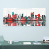 London-England-Skyline Banner (Messe)