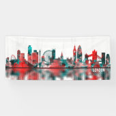 London-England-Skyline Banner (Horizontal)