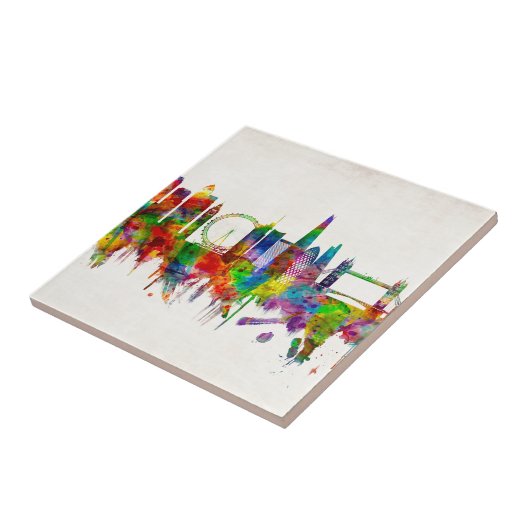 London England Skyline Fliese (Seite)