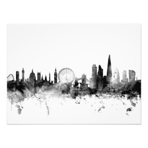 London England Skyline Fotodruck