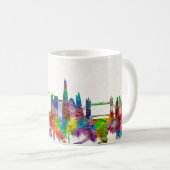 London England Skyline Kaffeetasse (VorderseiteRechts)