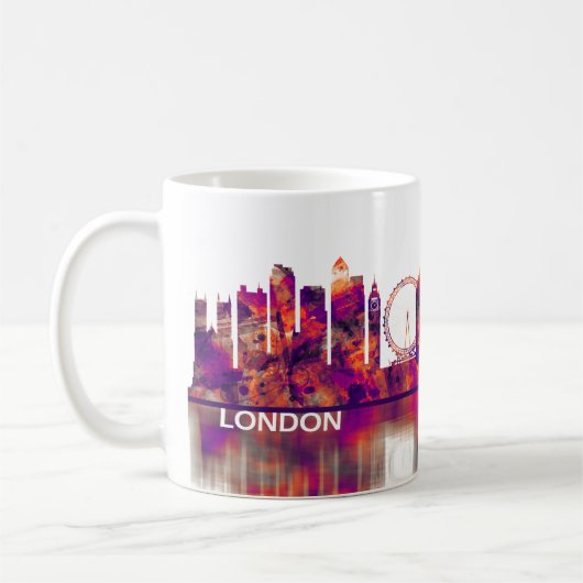 London England Skyline Kaffeetasse (Links)