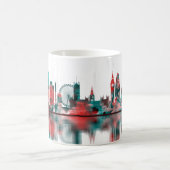 London-England-Skyline Kaffeetasse (Mittel)