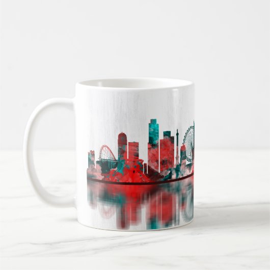 London-England-Skyline Kaffeetasse (Links)