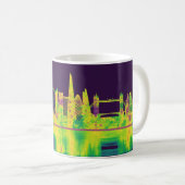 London England Skyline Kaffeetasse (VorderseiteRechts)