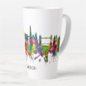 London England Skyline Milchtasse (Rechte Ecke)