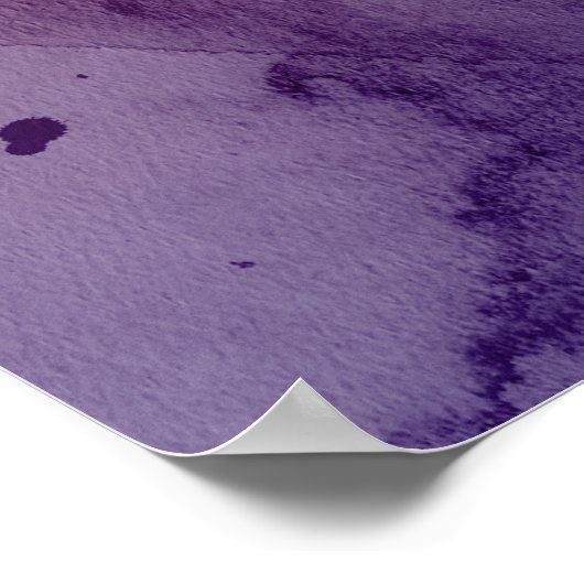 London England Skyline Poster (Ecke)