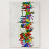 London England Skyline Puzzle (Vertikal)