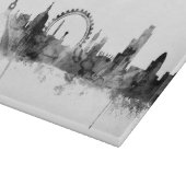 London England Skyline Schneidebrett (Ecke)