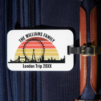 London England Sunset Custom Family Trip