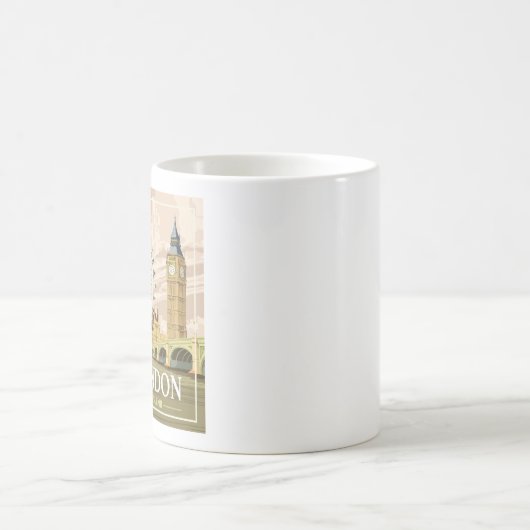 London England Tasse - Größe 11oz (Mittel)
