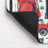London-England-Thema Mousepad (Ecke)