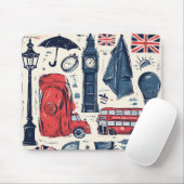 London-England-Thema Mousepad (Mit Mouse)