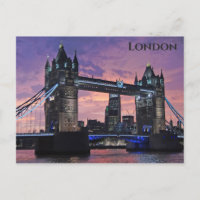 London England Tower Bridge Sunset