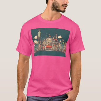 London England Traumkern Skyline Stadtbild Freund T-Shirt