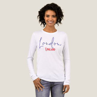 London, England, UK Reiseandenken Geschenk Tri-Blend Shirt