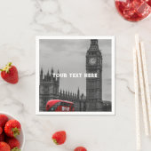 London England Vereinigtes Königreich Big Ben UK N Serviette (Beispiel)