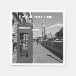 London England Vereinigtes Königreich Big Ben UK S Serviette