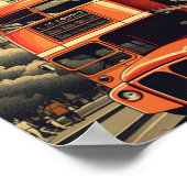 London England Vereinigtes Königreich Famous Trave Poster (Ecke)