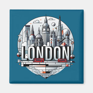 London England Vereinigtes Königreich Magnet
