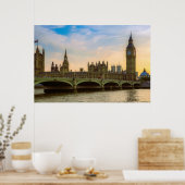 London England Vereinigtes Königreich Poster (Küche)