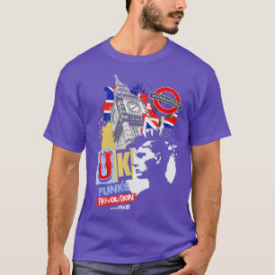 London England Vereinigtes Königreich Punk Rock Mu T-Shirt