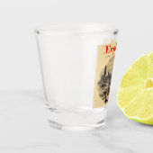 London England Vintag Style Big Ben Schnapsglas (Links)