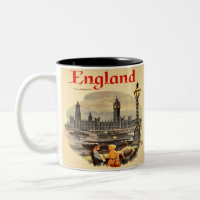 London England Vintag Style Big Ben