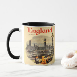 London England Vintage Stil Big Ben Tasse