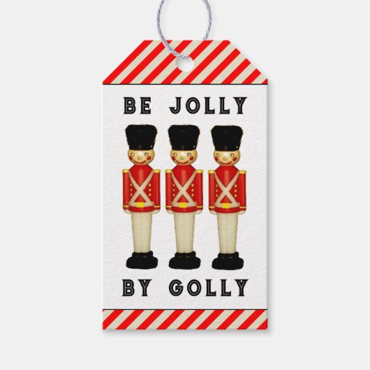 London - England - Weihnachten Geschenkanhänger (Vorderseite)