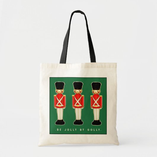 London England Weihnachtsfeiertag Vintag Tote Bag Tragetasche (Vorne)