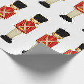 London England Weihnachtswrapping Paper Geschenkpapier (Ecke)