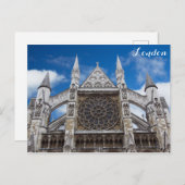 London England Westminster Abbey Foto Postkarte (Vorne/Hinten)