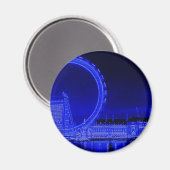 London Eye Art Magnet (Vorderseite/Rückseite)