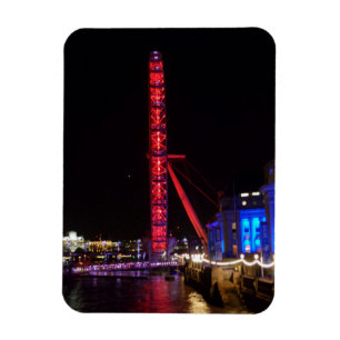 London Eye at Night 3"x4 Magnet