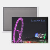London Eye at Night Magnet (Vorderseite/Rückseite)