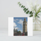 London Eye & Big Ben Postkarte (Stehend Vorderseite)