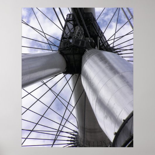 LONDON EYE CENTRAL Poster (Vorne)