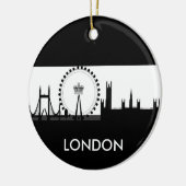 London Eye Decoration Keramik Ornament (Links)