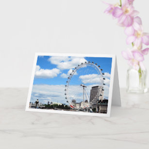 London Eye Ferris wheel, London, England Karte