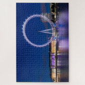 LONDON EYE FERRIS WHEET by NIGHT Puzzle (Vertikal)