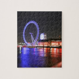 London Eye in der Nacht Puzzle