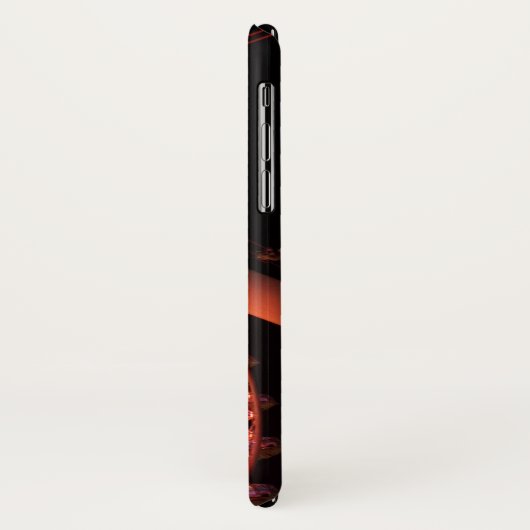 London Eye iPhone X, Barely TherePhoneCase Case-Mate iPhone Hülle (Hinten/Links)