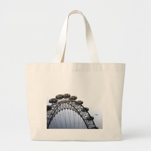 London Eye Jumbo Stoffbeutel (Vorne)