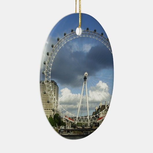 London Eye Keramik Ornament (Rechts)