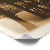 London Eye - Lauf der Linie Poster (Ecke)