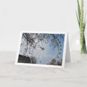 London Eye, London, England Karte (Vorderseite)