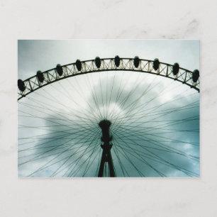 London Eye Millennium Wheel, England Postkarte