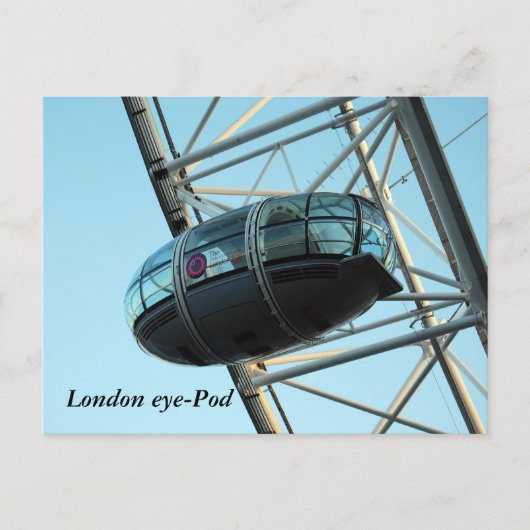 London eye Pod Postcard Postkarte (Vorderseite)