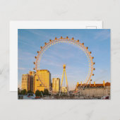 London Eye Postcard Postkarte (Vorne/Hinten)
